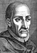 Toribio de Mogrovejo (1538-1606), misionero español, arzobispo de Lima y organizador de la Iglesia católica en el virreinato del Perú. Canonizado en 1726.