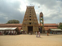 Hindu (tamil) templom Jaffnában