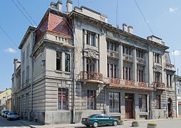 Administration building, former branch of the Prague Credit Bank before WWI