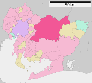 豊田市位置図