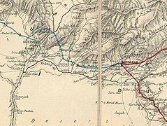 1880 Stanford's Map of Afghanisgan (crop).jpg