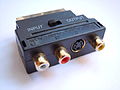 adattatore SCART Input/Output RCA e solo Input per connettori S-Video