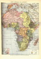 Mapa Afryki z 1898