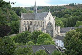 Fachada oeste de la catedral de Altenberg, de 1259