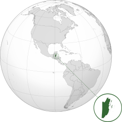 Lega Belizeja (temno zeleno)