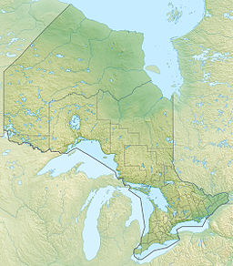 Lake Abitibi is located in Ontario