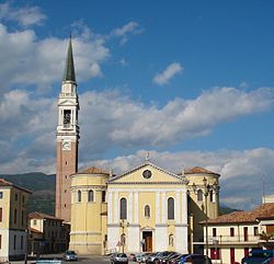 Skyline of Cordignano