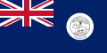 Flag for Singapore in the Straits Settlements from early 20th century