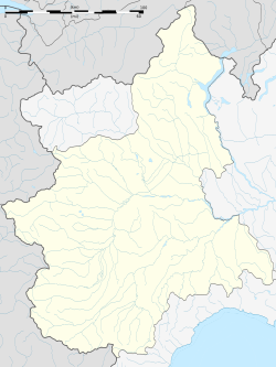 Claviere is located in Piedmont