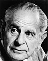 Karl Popper en 1980.