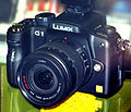 松下公司于2008年推出的全球第一款微单相机，松下Lumix DMC-G1