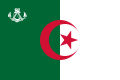 Súčasná námorná vlajka Alžírska