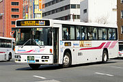 社番9243（日産ディーゼルKL-UA452TAN） 上の9367と同形　現在は福岡-北九州線の運用から離れ、西日本鉄道赤間第二自動車営業所を経て、西日本鉄道甘木第二自動車営業所に転属し太宰府ライナーバス旅人　400番で運用されていたが2020年に除籍となった。