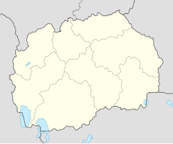 Adžievci is located in North Macedonia