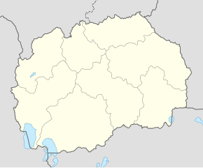 Probištip se află în Macedonia de Nord