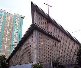Iglesia del Cristo de la Victoria en Vigo (España).