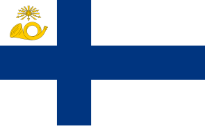 Bandera postal de Finlandia (1939-1978)