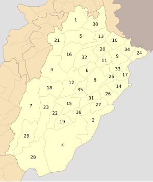 Districts of Punjab (Pakistan)