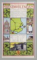 Affiche Rondreizen Marken Volendam (ca. 1930) Ontwerp: Willem Wenckebach