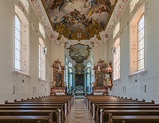 Schlosskirche, Bad Mergentheim, Nave 20150726 1.jpg