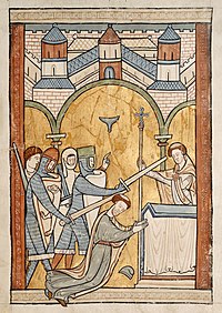 Ubojstvo sv. Tome Becketa, minijatura