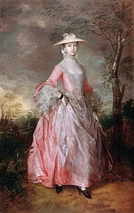 Mary, Contesă de Howe, de Thomas Gainsborough, 1764