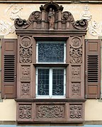 Frame of the central ground floor window of the villa Heerstraße 54 in Vallendar, early 19th century