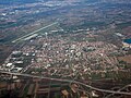 Widok na Velika Gorica z lotniskiem