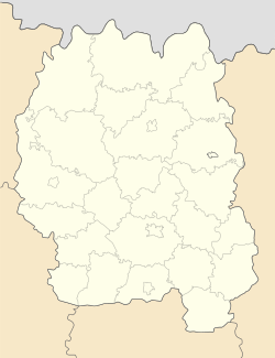 Kharliivka is located in Zhytomyr Oblast