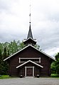 Åssiden kapell, bygd i 1899 som katolsk kirke, nå seremonikapell ved kirkegården.