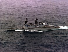 USS John Young on 26 August 1987