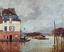 Alfred Sisley : La inundación en Port-Marly (1876)