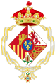 Coat of Arms as Single Infanta (1982-1988)