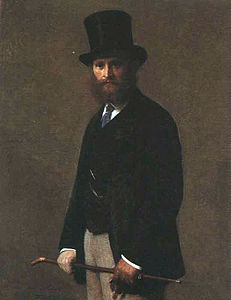 Portrait d’Édouard Manet (1867), Art Institute of Chicago.
