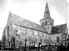 Eglise Saint-Jacques-le-Majeur - Côté sud - Cappelle-Brouck - Médiathèque de l'architecture et du patrimoine - APMH00011159.jpg