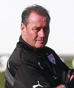 Stevens a VfB Stuttgart edzőjeként 2014-ben