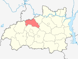 Furmanovskij rajon – Mappa