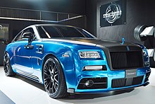 Mansory Wraith Bleurion front view