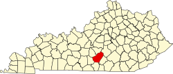 Koartn vo Adair County innahoib vo Kentucky