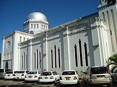 Az anglikán egyház temploma Mombasaban