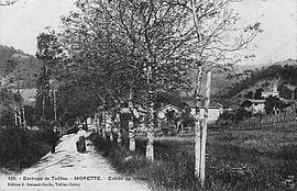 Morette at the start of the 20th century