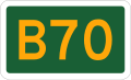 Alphanumeric route marker