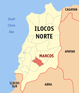 Kaart van Marcos