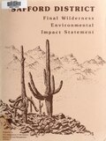 Thumbnail for File:Safford District Final Wilderness Environmental Impact Statement April 1987 (IA proposedwilderne00saff).pdf