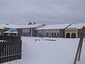 Santamäen koulun pihaa vuonna 2008.