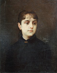 Portret al Iuliei Hasdeu (1889) - de Sava Henția