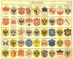 Wappen von Reichsstädten 1 (von 1605)
