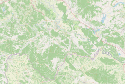 Вргинмост на карти Сисачко-мославачке жупаније