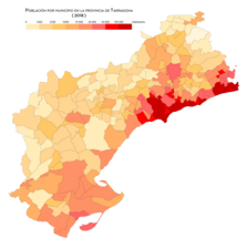 Densidad de población (2018)