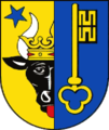 Wappen aus DDR-Zeiten mit fünfstrahligem Stern